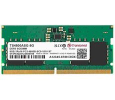 Transcend JetRam 8GB (1x8GB) 4800MHz / SODIMM / DDR5 / CL40 / 1.1V / 1Rx16