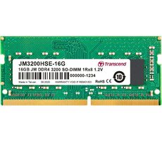 Transcend JetRam 16GB (1x16GB) 3200MHz / SODIMM / DDR4 / CL22 / 1.2V / 1Rx8