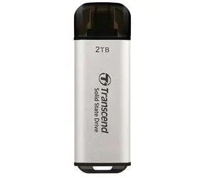 Transcend ESD300S Externí SDD 2TB šedá / USB-C 3.2 Gen 2 / R: 1050MBs / W: 950MBs