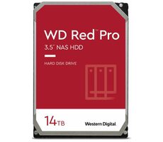 WD Red Pro 14TB / HDD / 3.5" SATA III / 7 200 rpm / 512MB cache / 5y / pro NAS