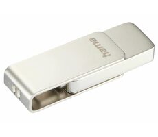 Hama USB Uni-C Rotate Pro 32 GB stříbrná / Flash disk / USB-C 3.1 / čtení: až 70 MBs