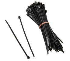 Kolink Sada stahovacích pásků na kabely černá / 2.5mm x 100mm / 100 ks