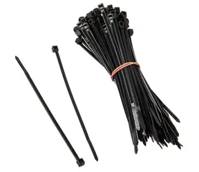 Kolink Sada stahovacích pásků na kabely černá / 2.5mm x 100mm / 100 ks