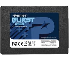 Patriot Burst Elite 1.92TB černá / SSD / 2.5" / R: 450MBs / W: 320MBs / SATA III   