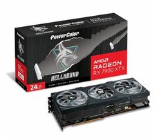 PowerColor Radeon RX 7900 XTX Hellhound 24GB OC / 2330 - 2525 MHz / 24GB GDDR6 / 384-bit / 3x DP / 1x HDMI / (8+8) 800W