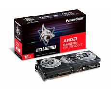 PowerColor Radeon RX 7800 XT Hellhound 16GB OC / 1507 - 2520 MHz / 16GB GDDR6 / 256-bit / 3x DP / 1x HDMI / (8+8) 750W