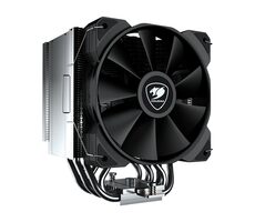 Cougar Forza 85 Essential černá / Chladič CPU / 120mm / Hydraulic Bearing / 34.5dB @ 2000RPM / 143.53 m3h / 4-pin