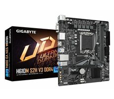 GIGABYTE H610M S2H V3 DDR4 / H610M / LGA 1700 / 2x DDR4 / PCIEx16 / 1x GLAN / mATX