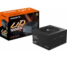 GIGABYTE UD1000GM / ATX / 1000W / modulární / 80PLUS GOLD / aktivní PFC / 120mm ventilátor 