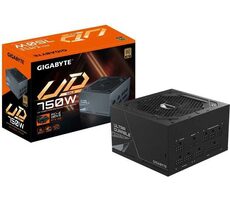 GIGABYTE UD750GM PG5 / ATX 3.0 / 750W / modulární / 80PLUS GOLD / aktivní PFC / 120mm ventilátor 