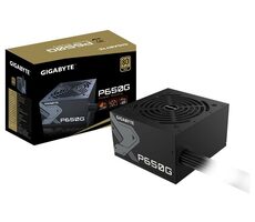 GIGABYTE GP-P650G / ATX / 650W / nemodulární / 80PLUS GOLD / aktivní PFC / 120mm ventilátor