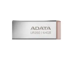 ADATA UR350 64GB hnědá / USB 3.2 Type A / čtení: 100MBps / FAT32