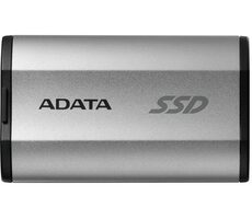 ADATA SD810 2TB stříbrná / Externí SSD / USB 3.2 Gen 2 / čtení: 2000MBps / zápis: 2000MBps