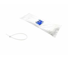 GEKO Stahovací pásky bílé s UV filtrem 250x3.6mm 100ks