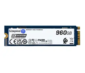 Kingston DC2000B 960GB / SSD / M.2 2280 / PCIe 4.0 / R:7000MBps / W:1300MBps / 5y