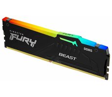 Kingston Fury Beast Black RGB 16GB (1x 16GB) DDR5 6800MHz / CL34 / DIMM / XMP / 1.4V