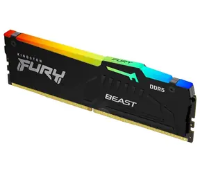 Kingston Fury Beast Black RGB 32GB (1x 32GB) DDR5 6400MHz / CL32 / DIMM / EXPO / 1.4V