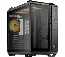 ASUS TUF Gaming GT502 Plus černá / ATX / 4x 120mm ARGB / bez zdoje / průhledná bočnice