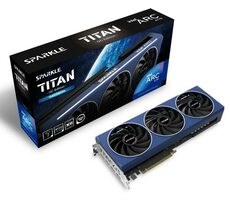 SPARKLE Intel Arc A770 TITAN OC Edition 16G / 2100 MHz / 16GB GDDR6 / 256-bit / 1xHDMI + 3x DP / (8+8)