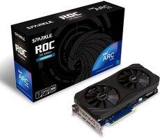 SPARKLE Intel Arc A770 ROC OC Edition 16G / 2100 MHz / 16GB GDDR6 / 256-bit / 1xHDMI + 3x DP / (8+8)