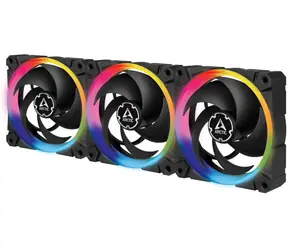 ARCTIC BioniX P120 - A-RGB Bundle černá 3ks / 120mm / FDB / 2300 RPM / 48 CFM / A-RGB / 7-Pin
