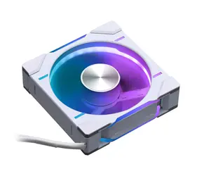 PHANTEKS D30 PWM Reverse Airflow D-RGB bílá / 120mm / Hydrodynamic Bearing / 2000 RPM / 64.3 CFM / 4-Pin + 3-Pin
