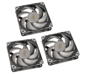 PHANTEKS T30 PWM černá 3ks / 120mm / Dual Vapo Bearing / 3000 RPM / 100.9 CFM / 4-Pin PWM