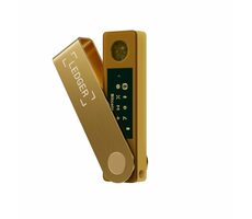 Ledger Nano X Gold / hardwarová peněženka na kryptoměny