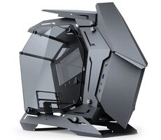 Jonsbo MOD3 Mini šedá / Micro-ATX / 1x USB-A 3.0 / 1x USB-C 3.0 / bez zdroje / průhledná bočnice 