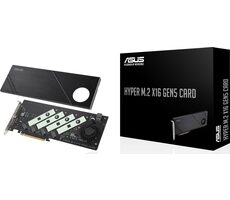 ASUS HYPER M.2 X16 GEN 5 CARD / PCIe 5.0 x16 / 4 x M.2