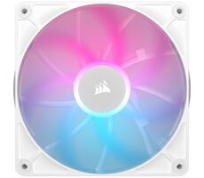 Corsair iCUE LINK RX140 RGB bílá / 140mm / Magnetic Dome Bearing / 1700 RPM / 94.7 CFM / 4-Pin