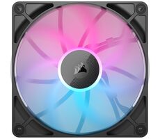 Corsair iCUE LINK RX140 RGB černá / 140mm / Magnetic Dome Bearing / 1700 RPM / 94.7 CFM / 4-Pin