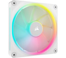 Corsair iCUE LINK LX140 RGB bílá / 140mm / Magnetic Dome Bearing / 2000 RPM / 84.7 CFM / 4-Pin