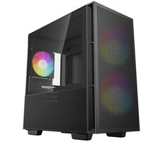 DEEPCOOL CH360 černá / mATX / 1x USB-A 3.0 / 1x USB-C 3.0 / 2x 140mm ARGB / 1x 120mm ARGB / bez zdroje
