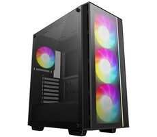DEEPCOOL MATREXX 55 V4 C černá / ATX / 1x USB-A 3.0 / 1x USB-C 3.0 / 3x 140mm / 1x 120mm / bez zdroje