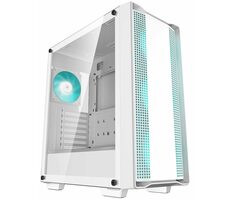 DEEPCOOL CH360 DIGITAL bílá / mATX / 1x USB-A 3.0 / 1x USB-C 3.0 / 2x 140mm / 1x 120mm / displej / bez zdroje