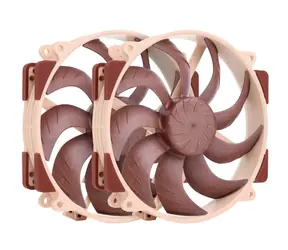 Noctua NF-A14x25r G2 PWM Sx2-PP 2ks hnědá / 140mm / SSO2 / 24.8 dB @ 1500 RPM / 91.58 CFM / 4-Pin PWM / doprodej
