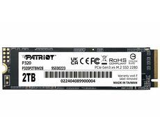 Patriot P320 2TB / SSD / M.2 2280 / PCIe Gen3 / R: 3000Mbps / W: 2200MBps / 5y 