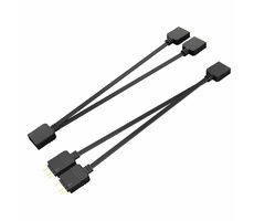 AKASA - aRGB LED splitter 3-pin 2 ks