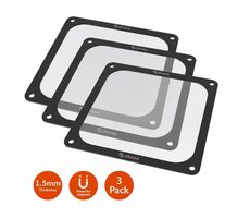 AKASA Sada magnetických filtrů an ventilátory 3ks / 120mm