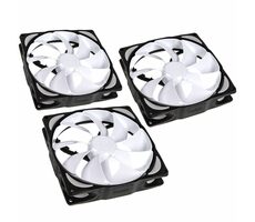 Noiseblocker NB-eLoop Fan B14-3 bílá 3ks / 140mm / 28.9 dB @ 1400 RPM / 104.94 CFM / 3-Pin