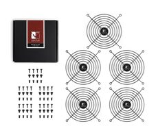 Noctua NA-FG1-14 Sx5 (5ks) černá / Mřížka pro ventilátor / 140 mm