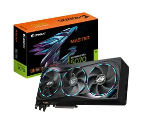 GIGABYTE GeForce RTX 5070 MASTER 12GB / 2165MHz / 12GB GDDR7 / 192-bit / 1x HDMI + 3x DP / 750W (16) / doprodej