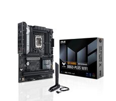 ASUS TUF GAMING B860-PLUS WIFI / B860 / LGA 1851 / 4x DDR5 / PCIEx 16 / 2.5GLAN / Wi-Fi / ATX