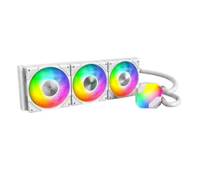 Montech Hyper Flow ARGB bílá / 3x 120mm / 29.1 dB @ 2100 RPM / 76.2 CFM / AMD + Intel 