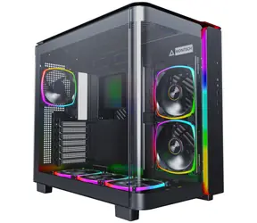Montech KING 95 PRO černá / ATX / 2x USB-A / 1x USB-C / 2x 140mm + 4x 120mm / bez zdroje / průhledná bočnice 