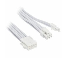 SilverStone Prodlužovací kabel 8-Pin-PCIe na 6+2-Pin-PCIe V2 - 250mm bílá