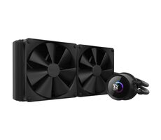 NZXT Kraken 280 černá / 2x 140mm / Fluid Dynamic Bearing / 32.1 dB @ 1500 RPM / 99.68 CFM / AMD + Intel