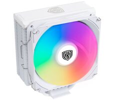 Kolink Umbra EX180 ARGB bílá / 1x 120mm / Hydraulic bearing / 26.6 dB @ 1800 RPM / 73.6 CFM / AMD + Intel