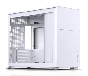 Jonsbo D31 TG bílá / mATX / 1x USB-A 3.2 / 1x USB-C 3.2 / bez zdroje / průhledná bočnice